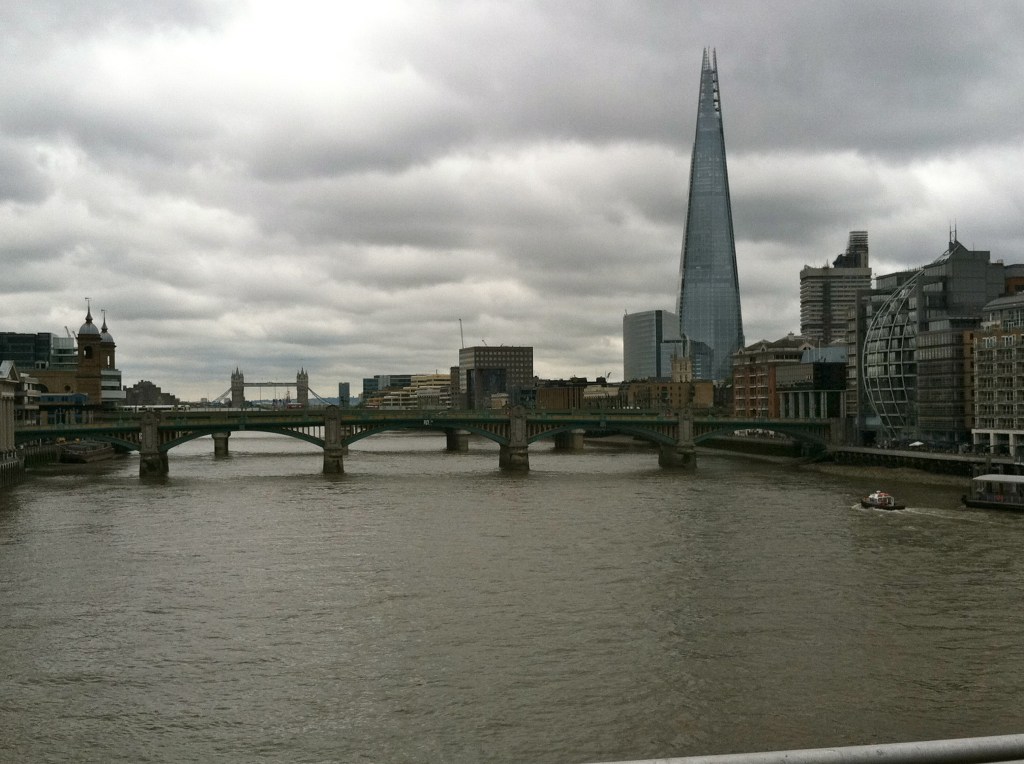 View of the Shard, the tallest building in Europe