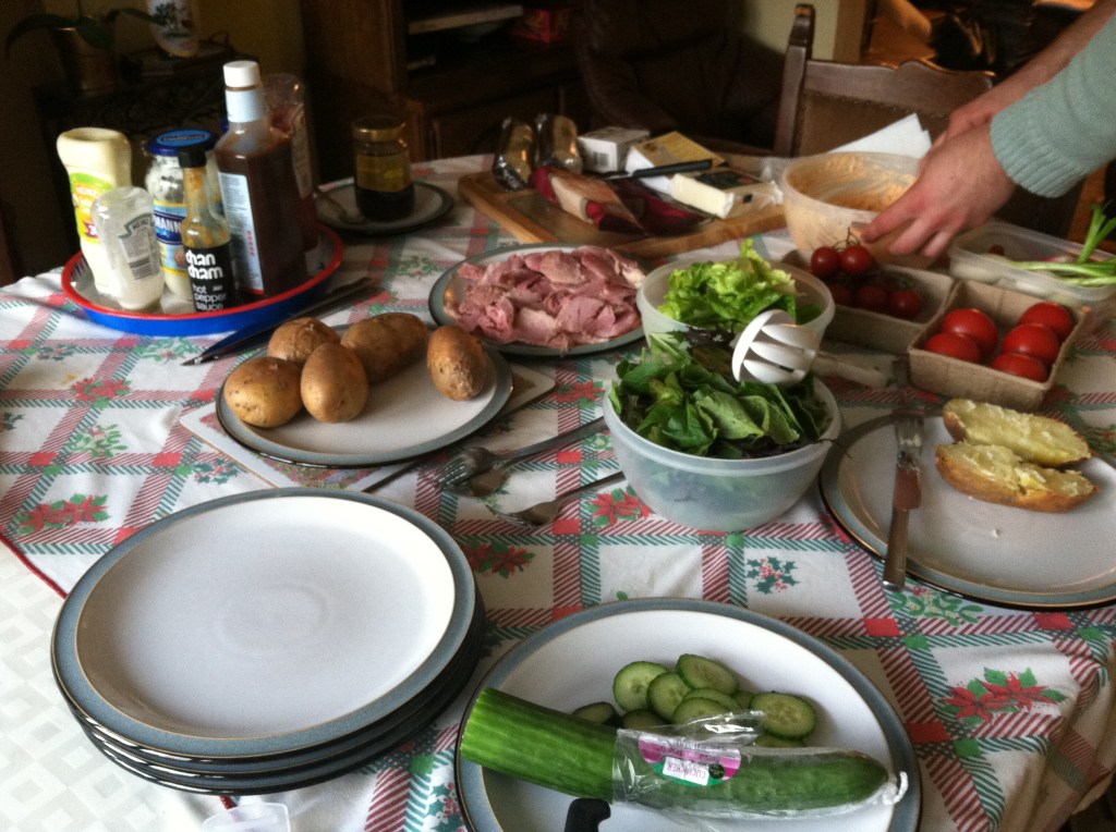 the spread