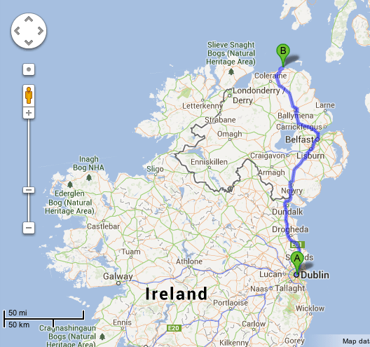 Day 1 drive