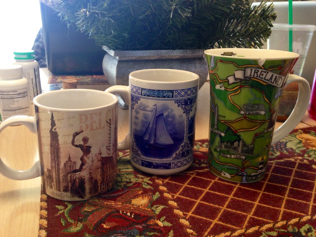 A present I don't plan to use myself! (these are for my dad's collection: Belgium, Netherlands, Ireland)