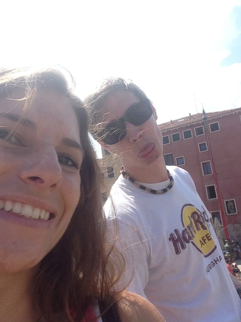 bridge selfie