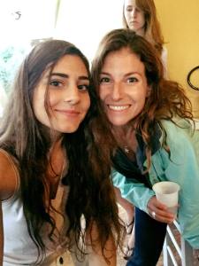 The wonderful Winnie (left) and me